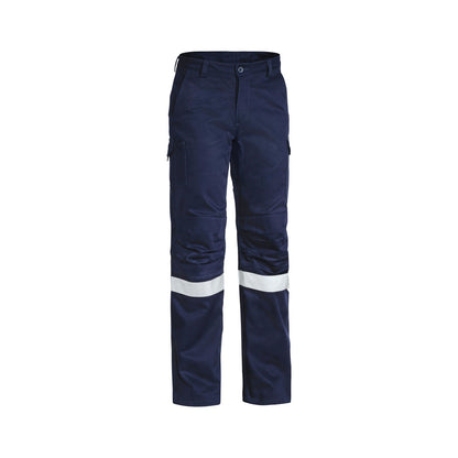 Pants Cargo 97R Navy Cotton Drill 310gsm Ind Engineered 3M Tape Bisley_36001787_BPC6021T_BPCTR97