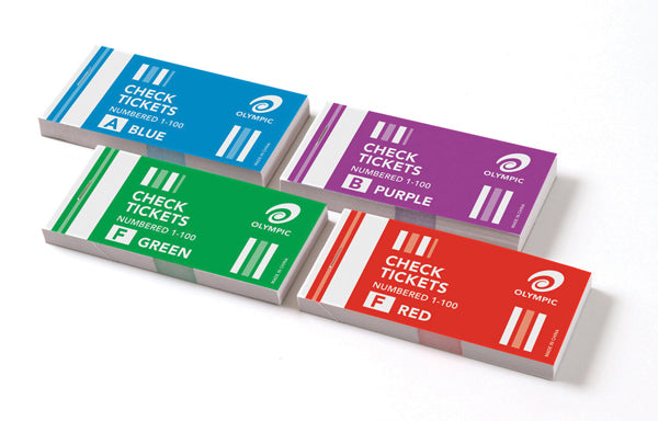 Olympic Check Ticket 1-100 Raffles_38723100_00551