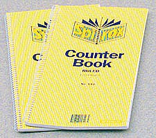 Spirax 543 Counter Book Feint Ruled 297X135mm 120 Pages_34185000_55233