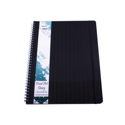 Quill Diary Visual Art Premium Pp A3 120 Pages Black_1040921_32294