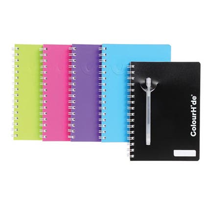 Colourhide My Smallish Notebook A5 Assorted 200 Pages Pack 5 1031091 1717699M