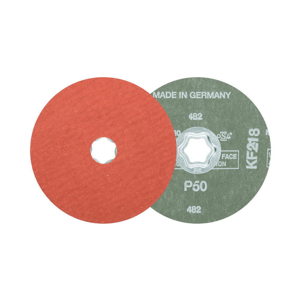 COMBICLICK aluminium oxide fibre disc d125mm A-COOL50 stainless steel_40108554_64191105