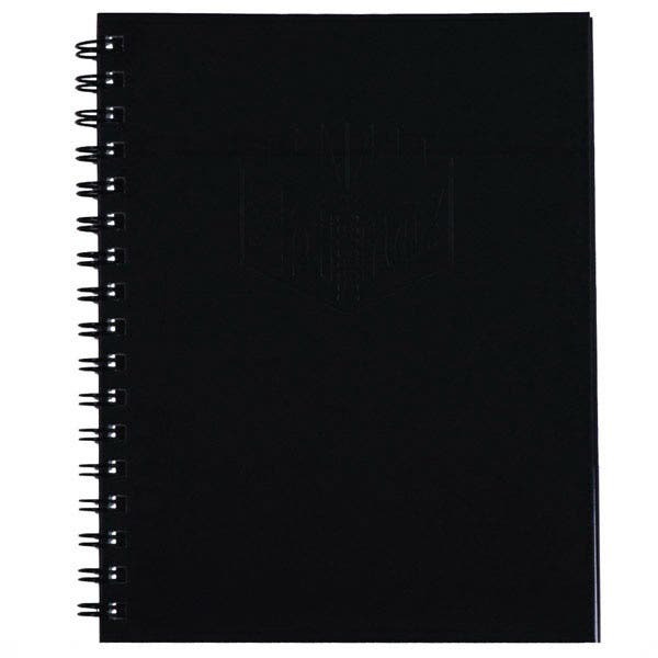 Spirax 511 Hard Cover Notebook A5 200 Pages Black 660110001 56511BK