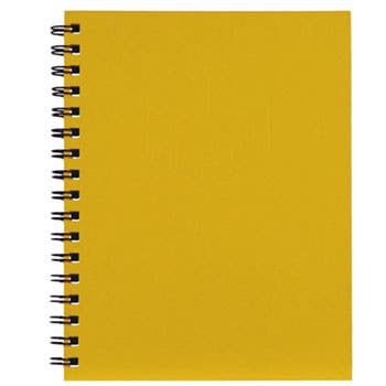 Spirax 511 Hard Cover Notebook A5 200 Pages Yellow 660110006 56511Y NLA