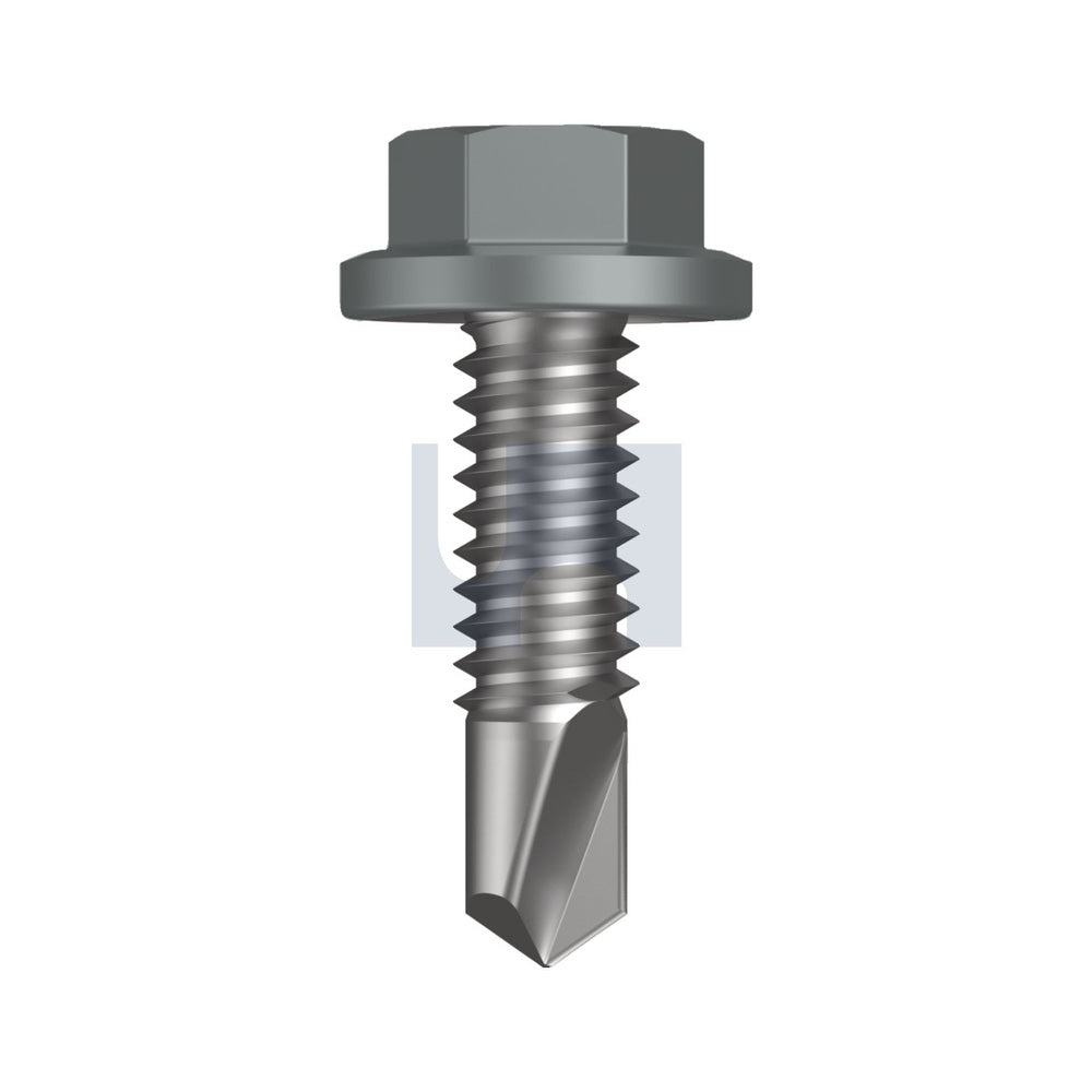 Metal Sds Flg Hex Hd Windspray (Smokey) -Cl4 As3566 #14-20 22 - Pk 1000_40096185_TWNM4FH1420022