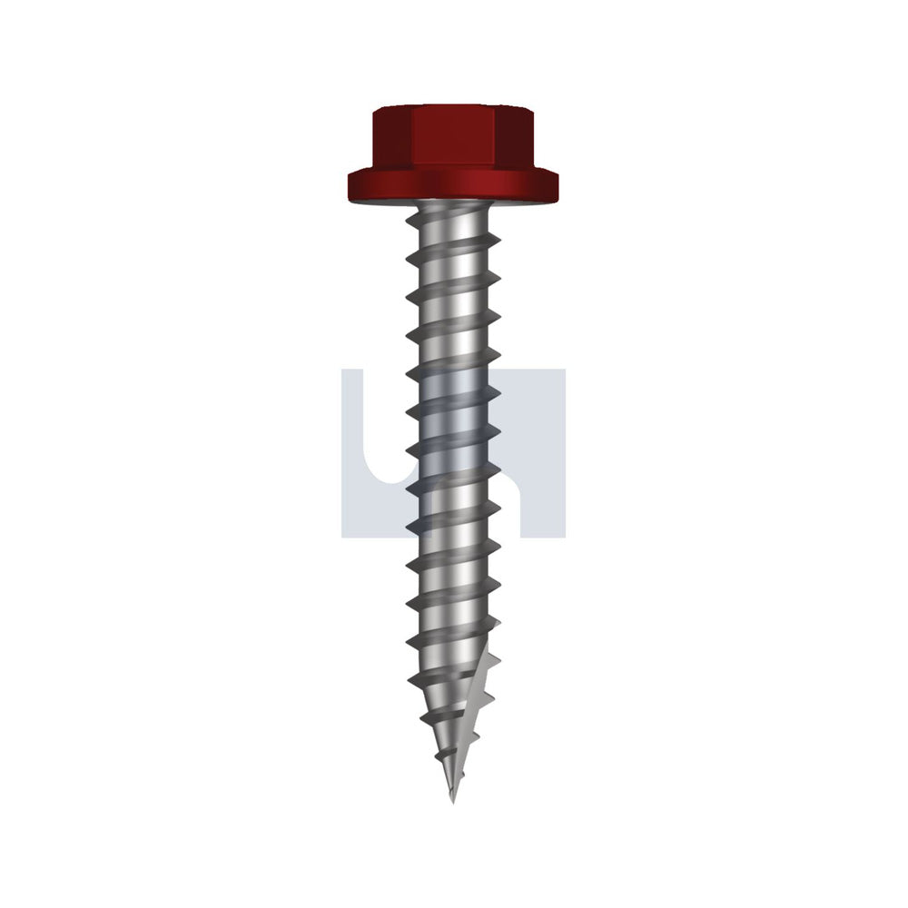 17 Flg Hex Hd Manor Red (Scoria) -Cl4 As3566 #14-10 40 - Pk 1000_40095247_TMRW4FH1410040