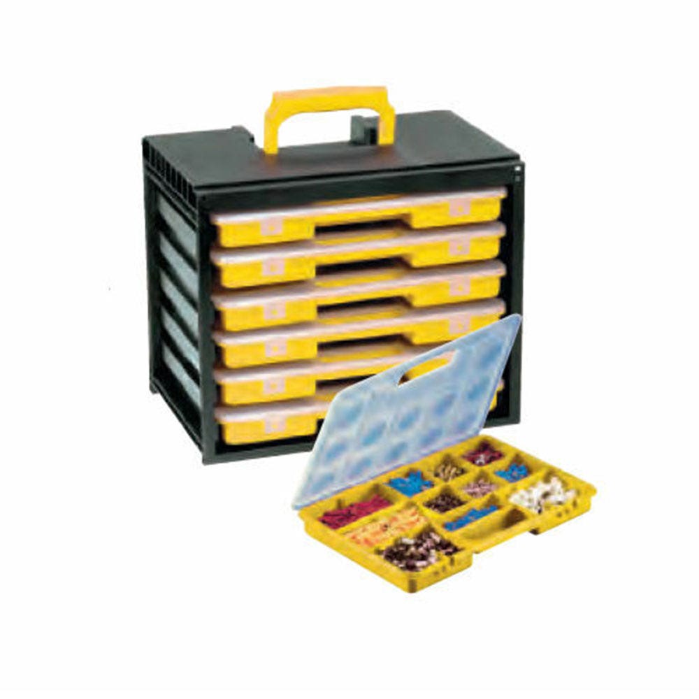 Portable Storage Cabinet 6 Tray 355 x 235 x 303mm 405000 G750N