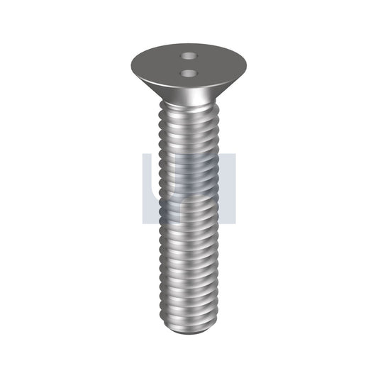 Metal Thread Csk Eye Drive 304 SS Hec Security/A2 M4 25 - Pk 100_40099435_IMS04CEM040025