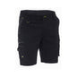 Short Cargo Cotton 280gsm Black 122R Bisley_40115207_BSHC1338_BBLKR22