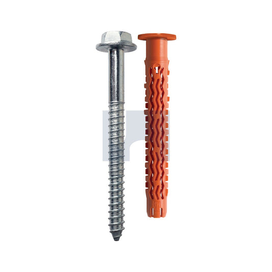 Mqlk-Stb Nylon Frame Plug ZP Collar And Hex Screw T40 10 100/30 - Pk 50_40088596_MUNMQLKB1060310