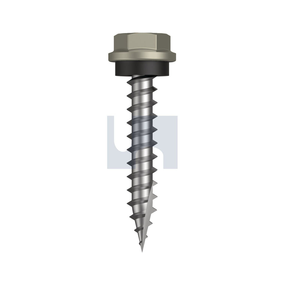 Type 17 Hex Head + Washer Bushland - Cl4 As3566 #10-12 30 - Pk 1000_40094327_TBUW4SH1012030