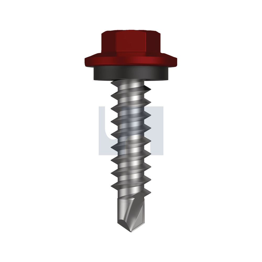 Vmax Sds Hex + Washer Manor Red (Scoria) -Cl4 As3566 M6.2-13 25 - Pk 500_40095238_TMRV4SH6213025