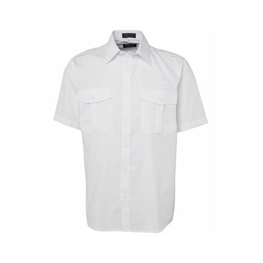 6E Epaulette S/S Poly/Cotton Shirt JBs Wear 6ESS