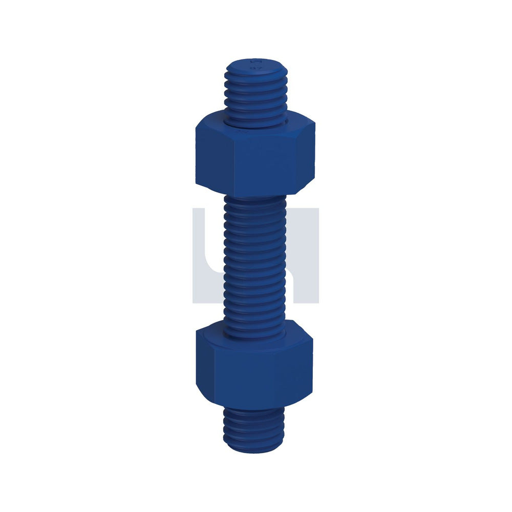 Un8 Stud Bolt & Nut Kit Xylan Blue A193/A194 Gr B7+2H 1-1/4'' 110 - Pk 4_40102074_KSPB7BU1250110