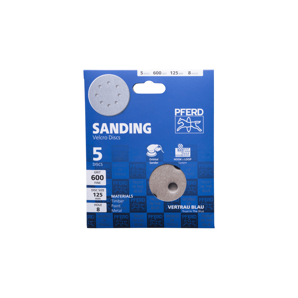 POS uni. alu. oxide hook and loop-backed abrasive disc KSS ECO AC 125 A600_40108408_45017899