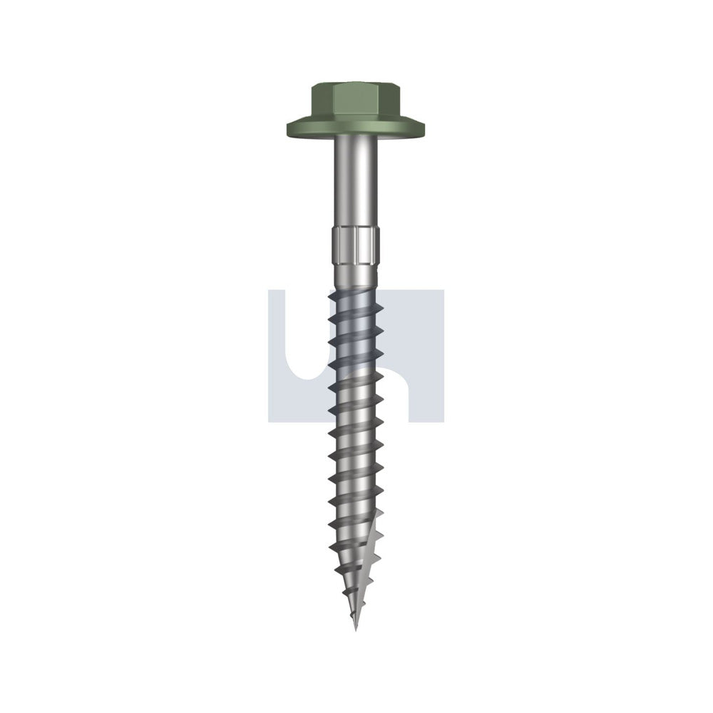 17 Flg Hex Hd Pale Eucalypt-Cl4 + SG #12-11 50 - Pk 1000_40097430_TPEW4FS1211050