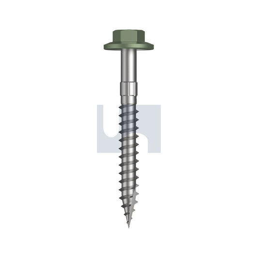 17 Flg Hex Hd Pale Eucalypt-Cl4 + SG #12-11 50 - Pk 1000_40097430_TPEW4FS1211050