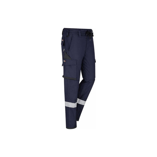 Tuffa Womens Stretch Ripstop PPE2 Cargo Pant With Knee Pad Pocket Navy 6_40106942_TS023F_6