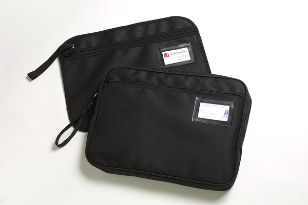 Marbig Convention Satchel Zippered Fabric Foolscap Black_20326003_9008302