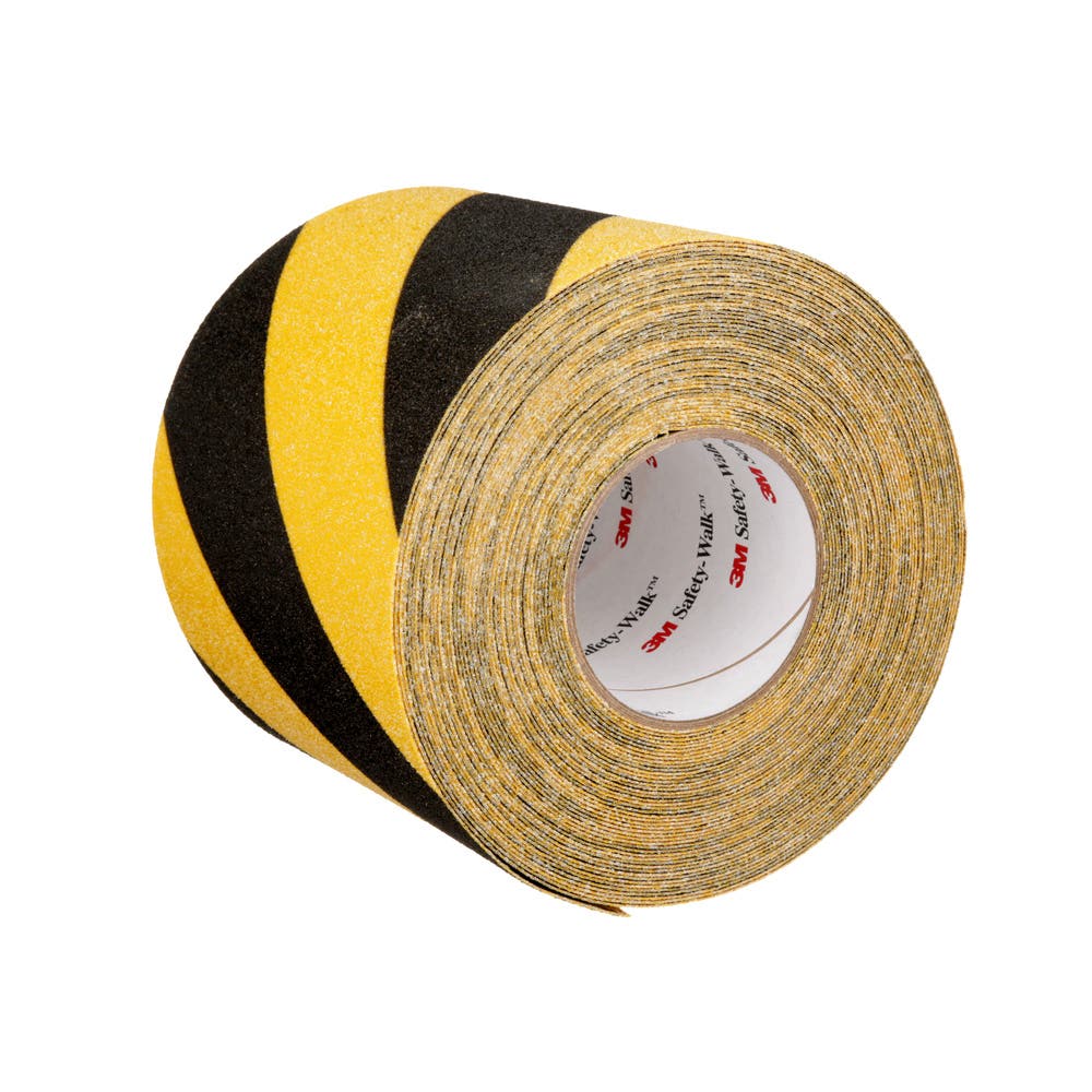 Safety-Walk 613 Slip-Resistant General Purpose Tape 152mm x 18.2m Black/Yellow_40068902_7100134978