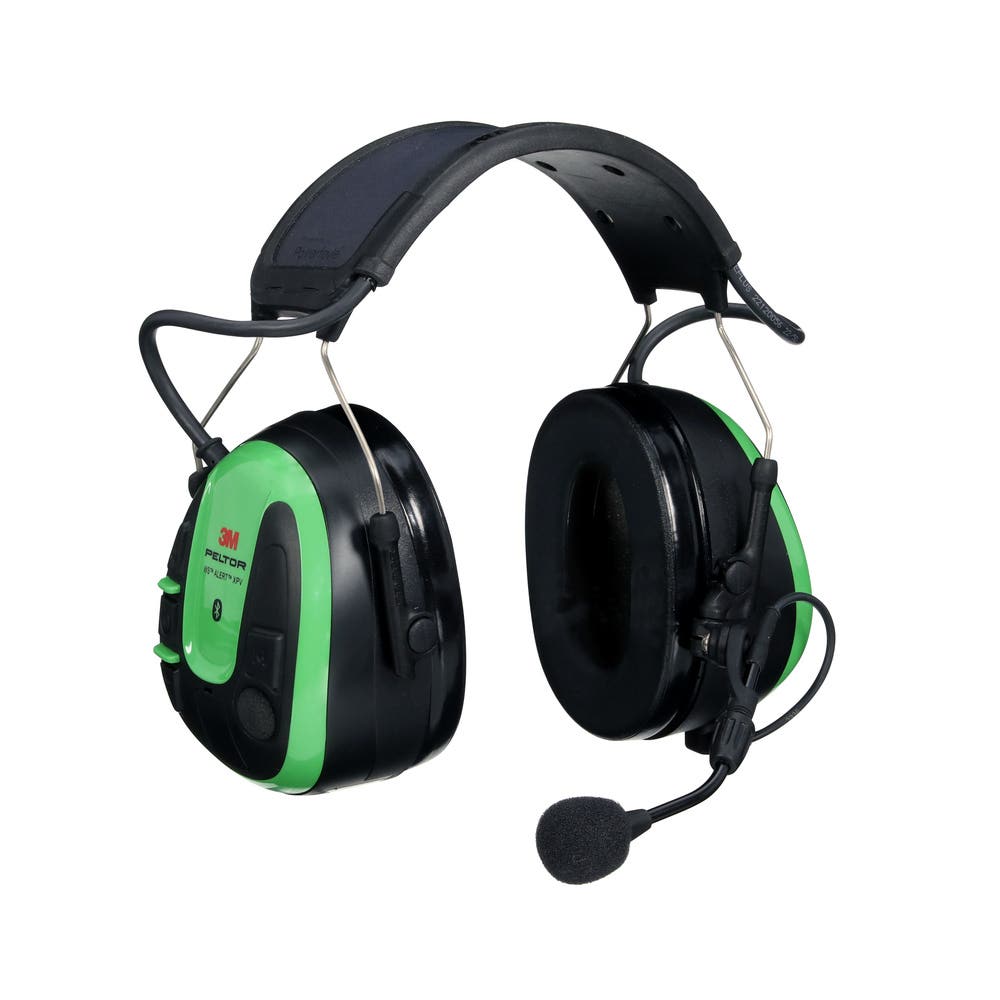 PELTOR WS ALERT XPV Headand Headset Earmuffs Green_40068609_7100282733