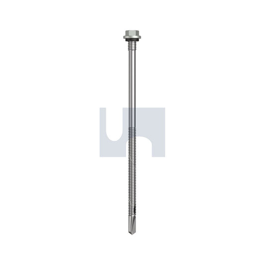 S500 Sds Hex + Wash + Xgrip Shale Grey -Cl4 #14-20 150 - Pk 250_40098520_TSG54XH1420150
