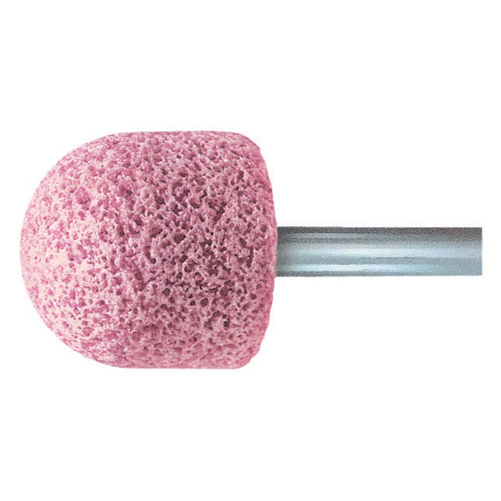 1/4 Vitrified Bond Cylindrical Sphere End 30 Grit Mounted Point 718012 MP13070