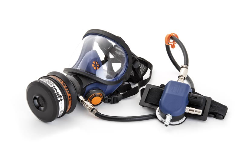 Sundstrom SR200A Airfed Full Face Respirator With Laminated Glass Visor 490034 120-04977