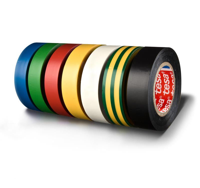 Tape Electrical Flame Retardant White 19mm X 20m Tesa 236540 60805-00004-00