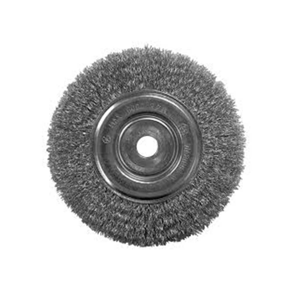 Wheel Wire Steel Crimped 150 x 16mm Bore Weiler 724034 5108-150/18.3