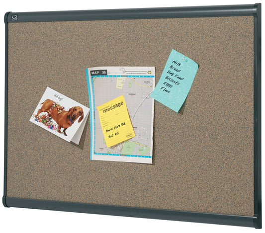 Quartet Prestige Corkboard 1800X1200 Graphite_725000200_QTB247G