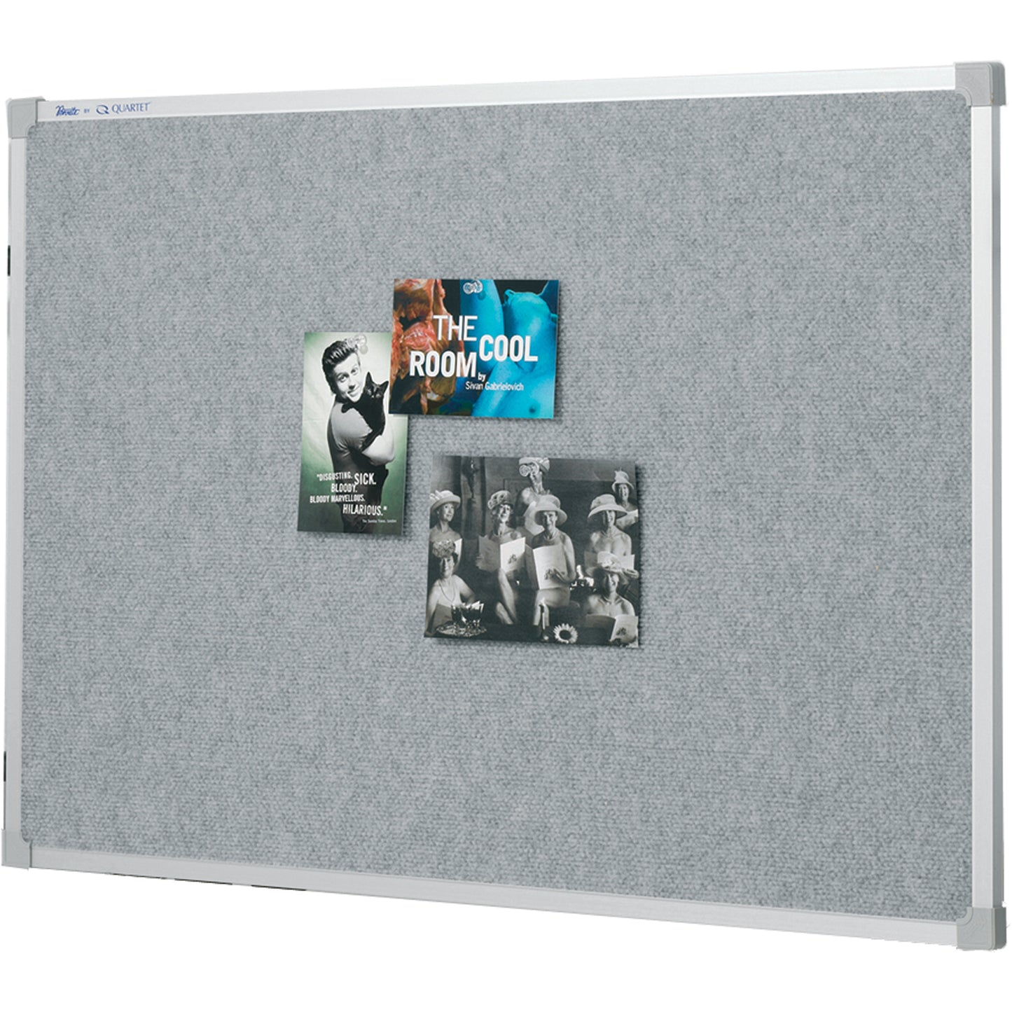 Penrite Pinboard 1200X900Mm Silver_725027123_QTNNF1209S