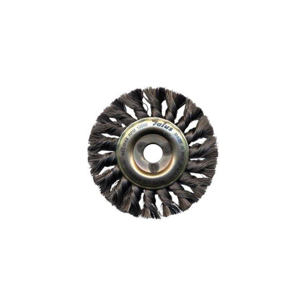 Wheel Wire Steel Twist Knot 1 Row 12000rpm 100 x 22mm 30G Dixbro 729003 00210011608