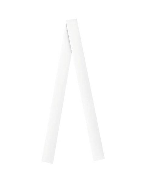 Vista Magnetic Coloured Strips 25X300mm Pack 2 White 38112328 VWMS25W