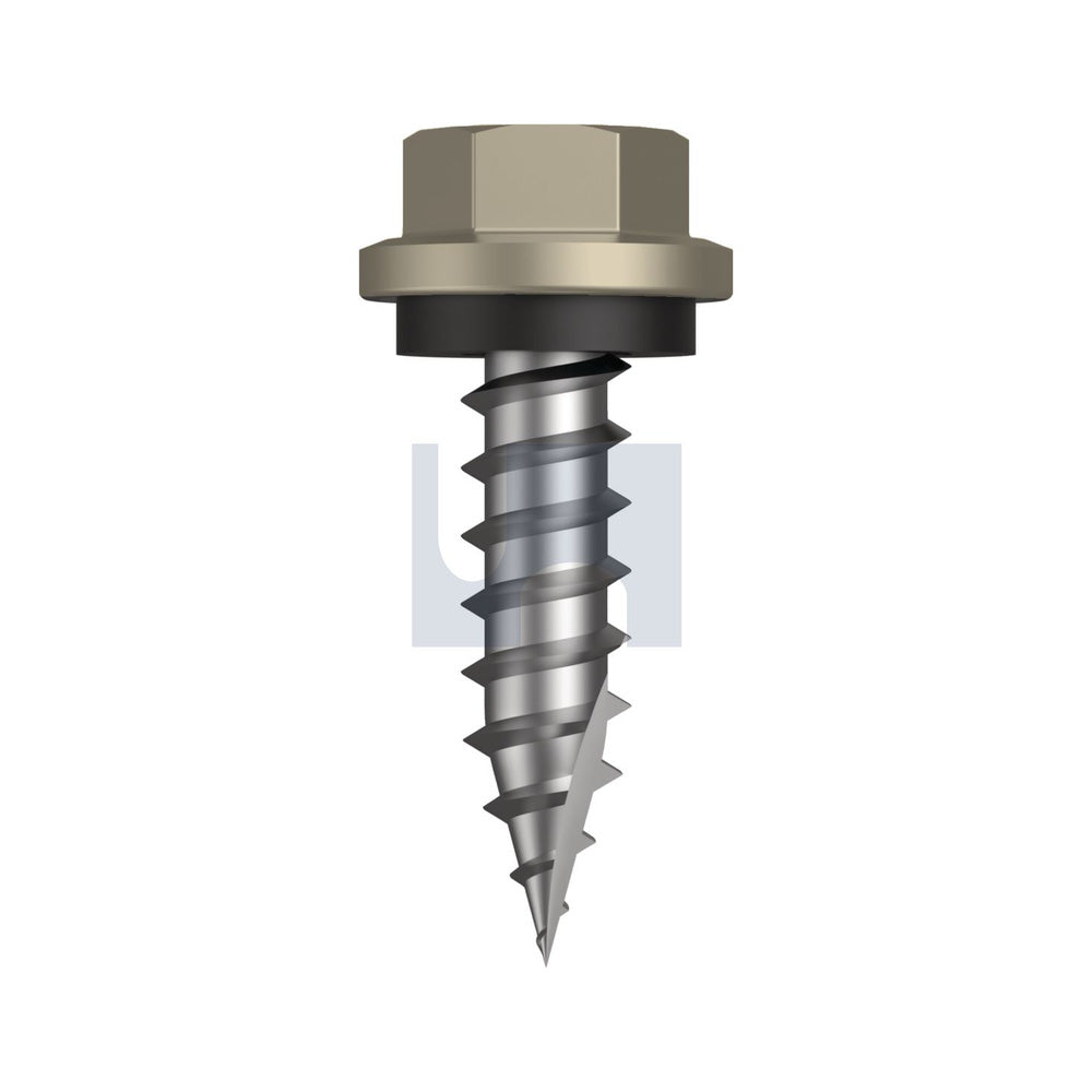 Type 17 Hex Head + Washer Cove - Cl4 As3566 #14-10 25 - Pk 1000_40094512_TCOW4SH1410025