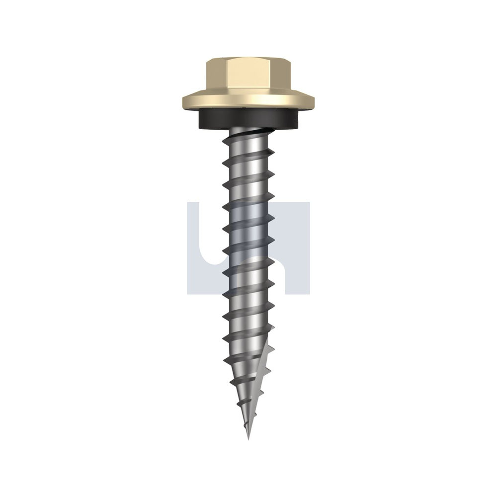 Type 17 Hex Head + Washer Primrose - Cl4 As3566 #12-11 35 - Pk 1000_40095557_TPRW4SH1211035
