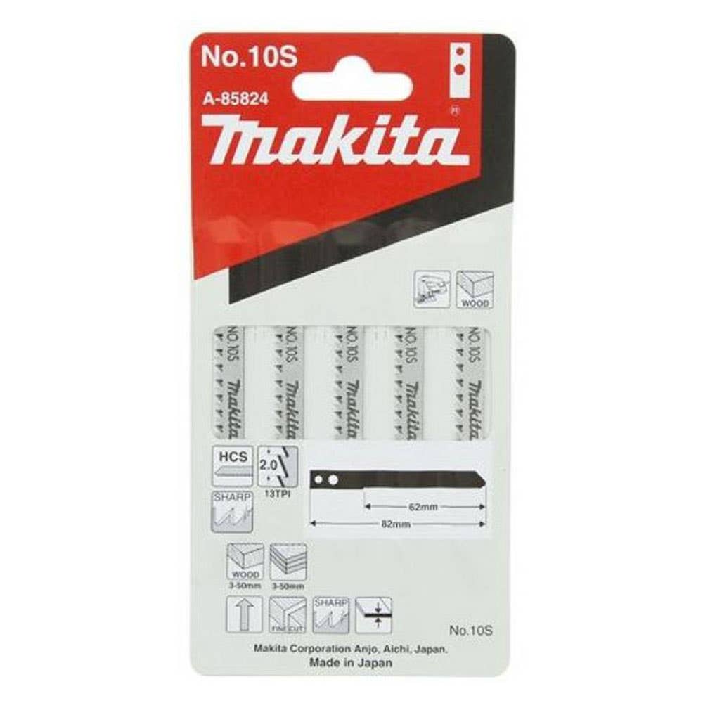 Blade Jigsaw No.10S 80mm Pk 5 743010 A-85824