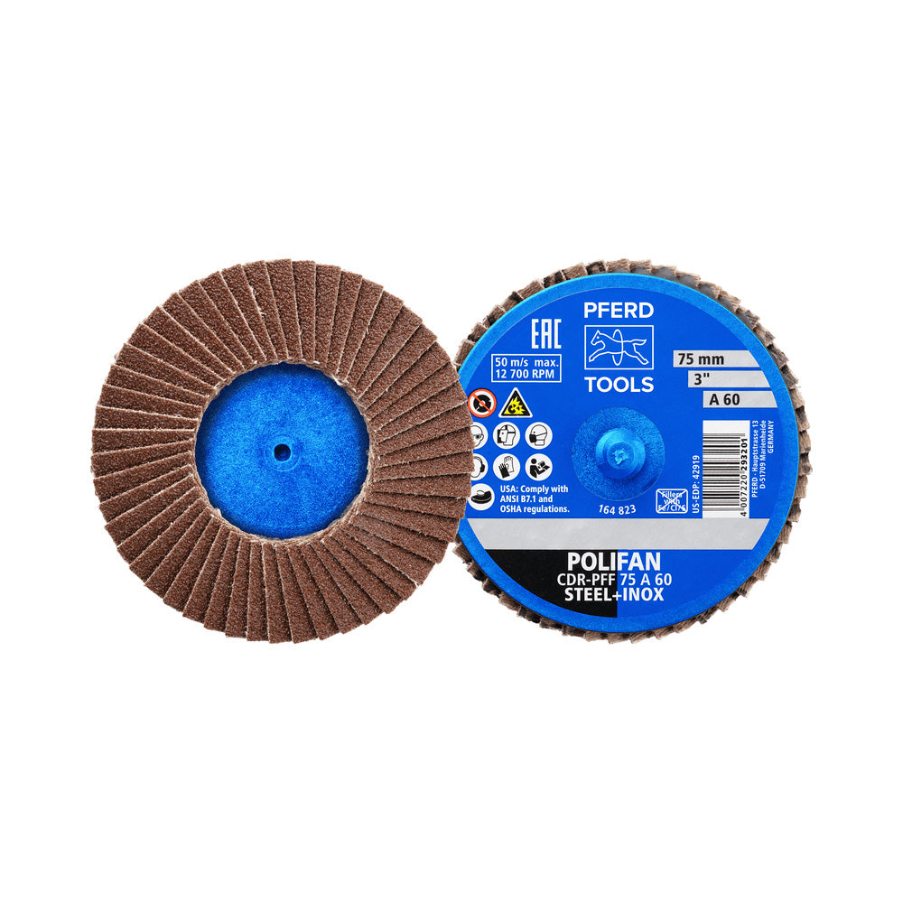 COMBIDISC aluminium oxide Mini-POLIFAN CDR dia. 75 mm A60 for general use_40108479_47202531