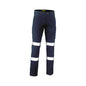 Pants Taped Stretch Cotton Drill Cargo Bisley 77R Navy BPC6008T_40017814_BPC6008T_BPCTR77