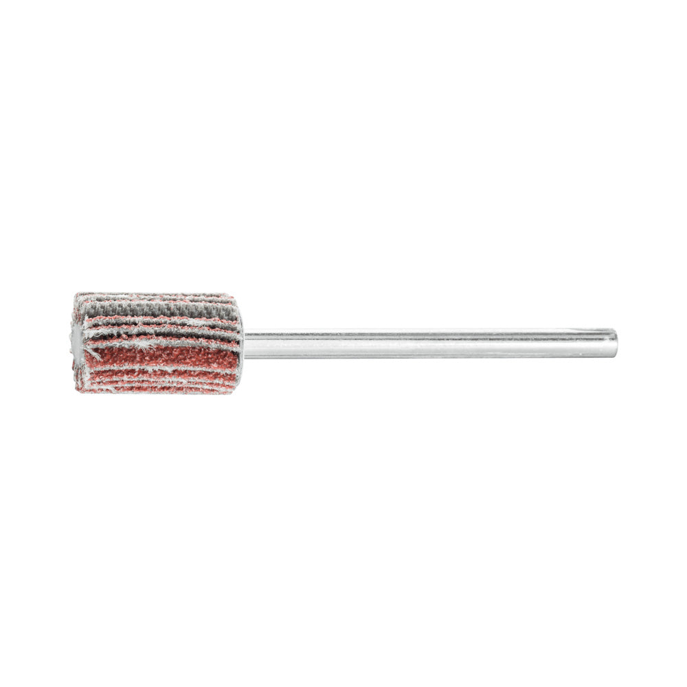 Alum oxide mounted flap wheel F 10x15 mm shank 3 mm A60 fine grind/finish_40108237_44400012