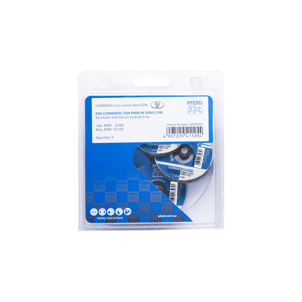 POS COMBIDISC pressed non-woven disc CDR PNER dia. 50 mm soft SIC_40108524_49900054