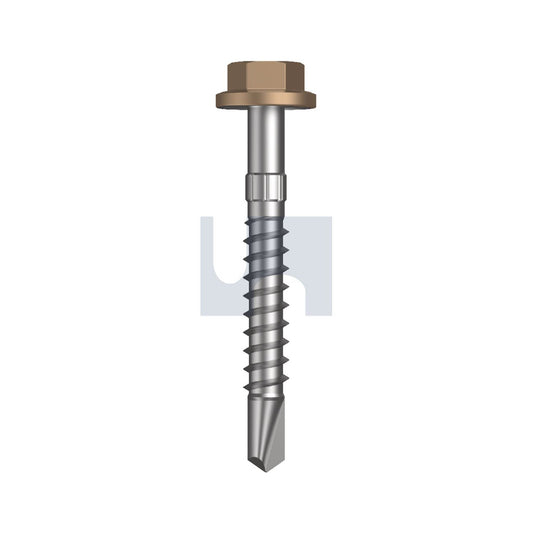 Sds Flg Hex Hd Pale Terracotta - Cl4 + SG #14-10 50 - Pk 1000_40097549_TPTM4FS1410050