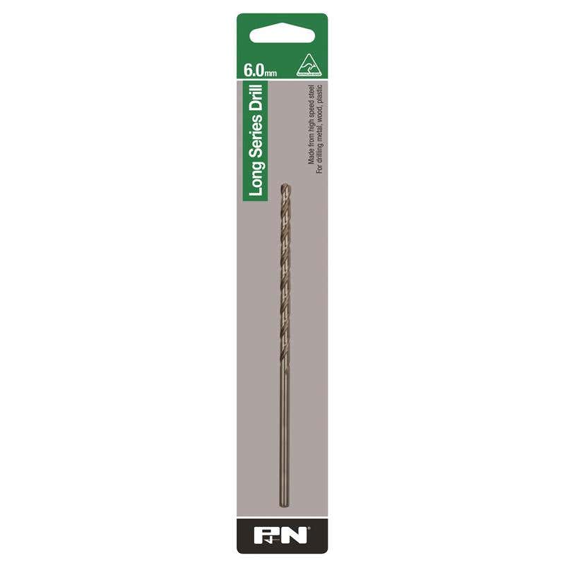 Bit Drill HSS Long Series Straight Shank 6mm 79010819 1523608 NLA