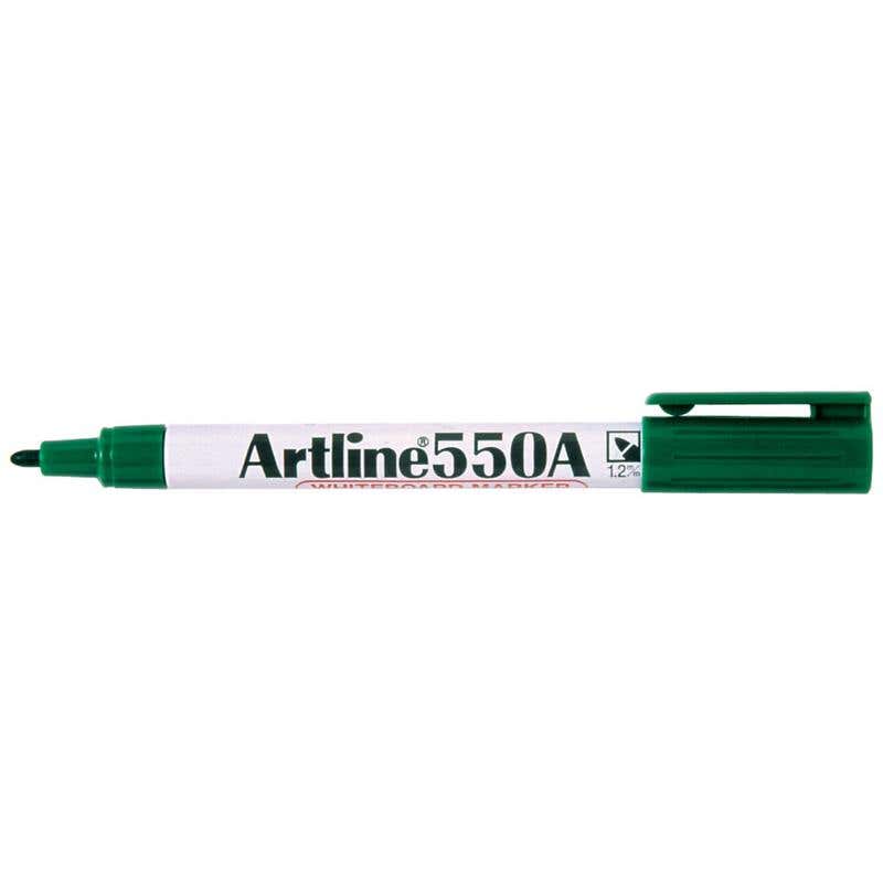 Marker Dry Erase Bullet Green 550A 79010848 155004A