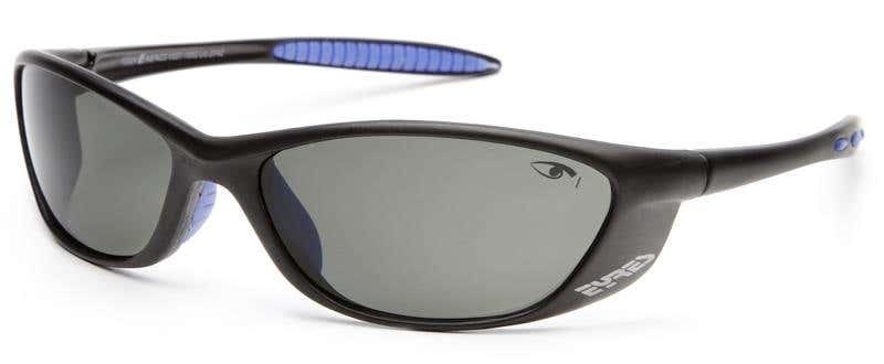 Glasses Grey Polarised Lens Matt Black Frame Cobra Eyres 79011770 307-M1-PG