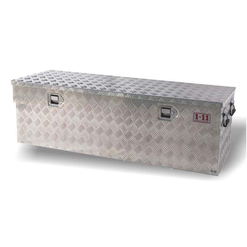 Box Truck Aluminium 1450 x 520 x 465mm Checkerplate + Lock 1-11 79012945 AL1450