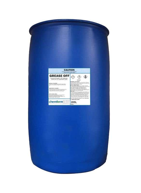 Degreaser Solvent Grease Off 205L 79014595 GREASEOFFQB.D