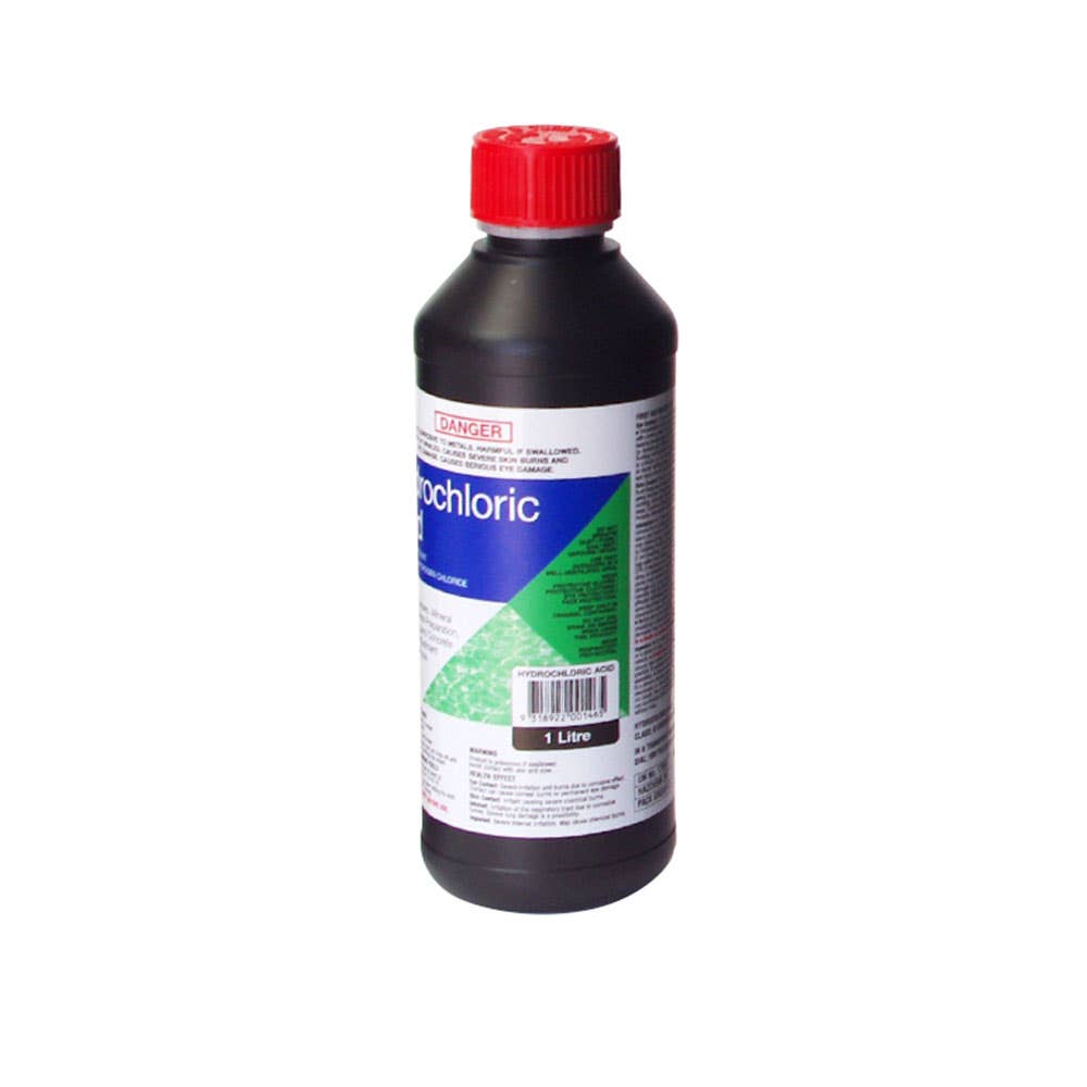 Hydrochloric Acid 1L 79015079 HA TEL 1L