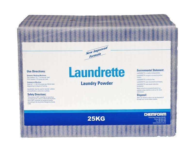 Powder Laundry Front + Top Loading 25kg 79015330 LAUNDRETTE.25