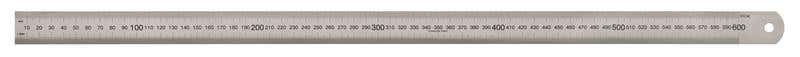 Ruler Stainless Steel 600 X 29mm Metric 79017054 SJ-SSR600